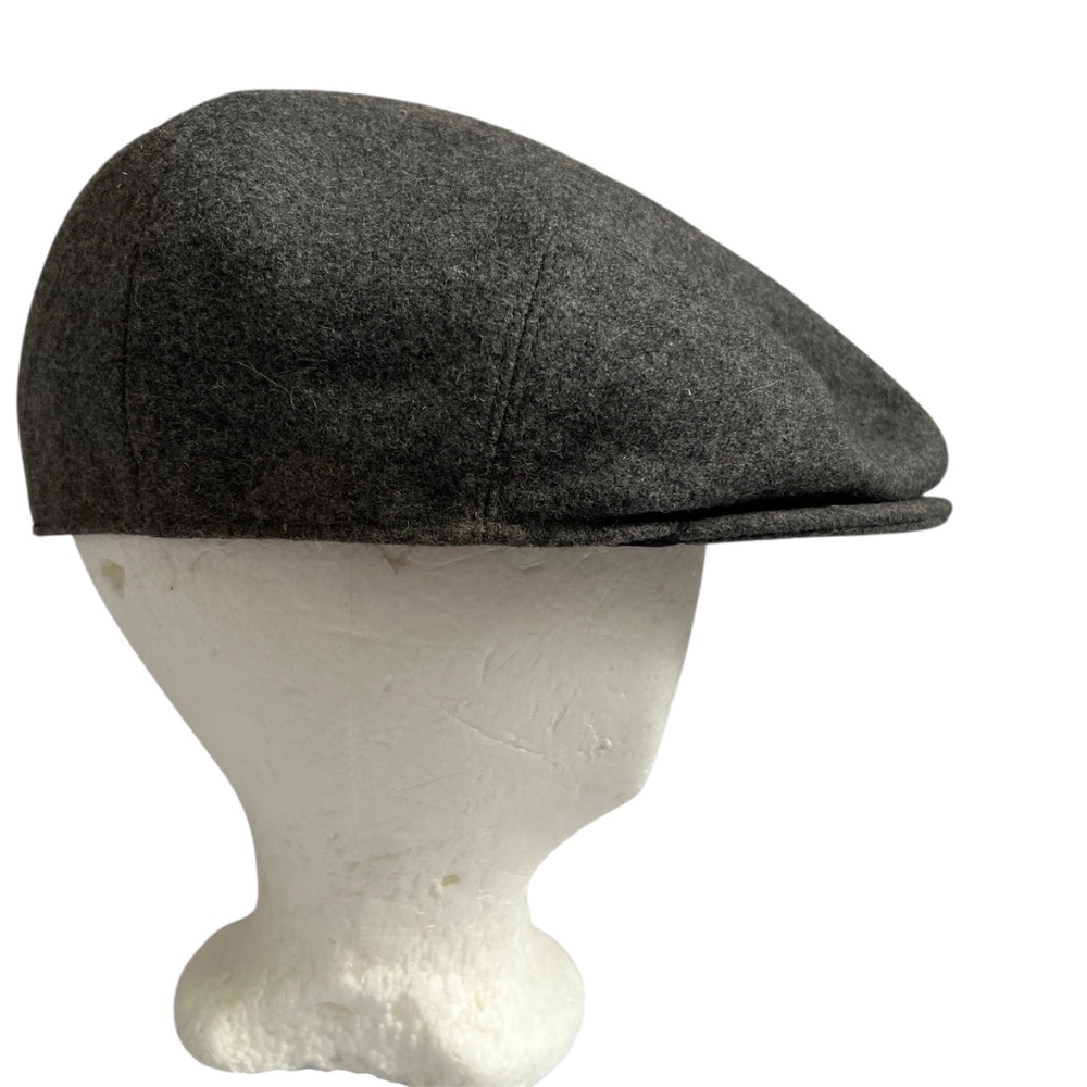 Epoch  Hat Co Wool Cap Cabbie Newsboy Grey American Classic One Size